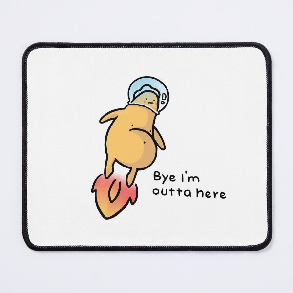 Item preview, Bye! I'am outta here! designed and sold by Tumlumtala.