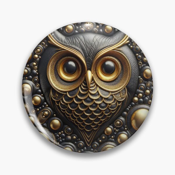 Item preview, 3D Gold Black OWL designed and sold by primtawan.