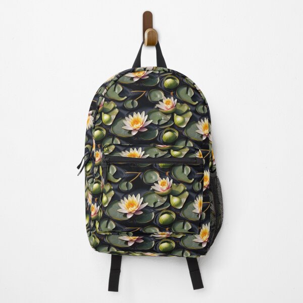 Item preview, Elegant water lilies in full bloom designed and sold by AleksKos.