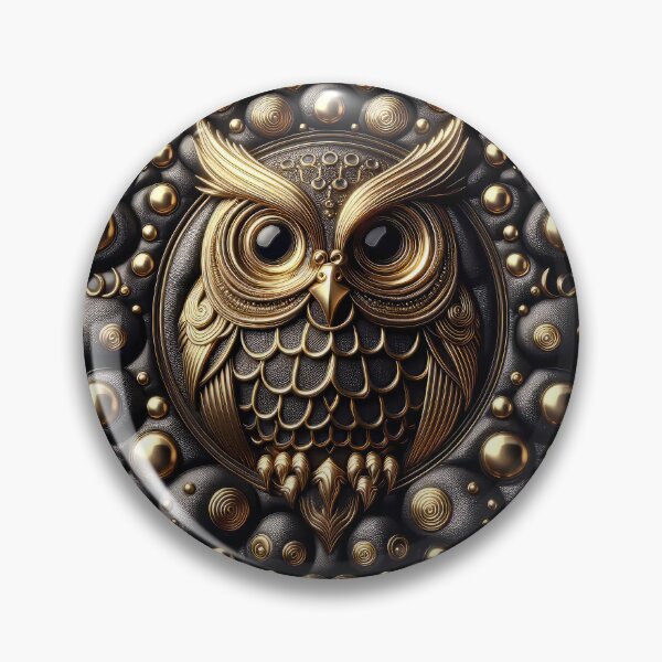 Item preview, 3D Gold Black OWL designed and sold by primtawan.