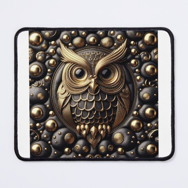Item preview, 3D Gold Black OWL designed and sold by primtawan.
