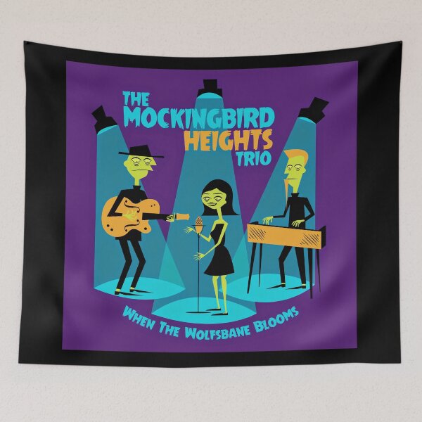 Item preview, The Mockingbird Heights Trio 'When the Wolfsbane Blooms'. designed and sold by Mia  Muze.