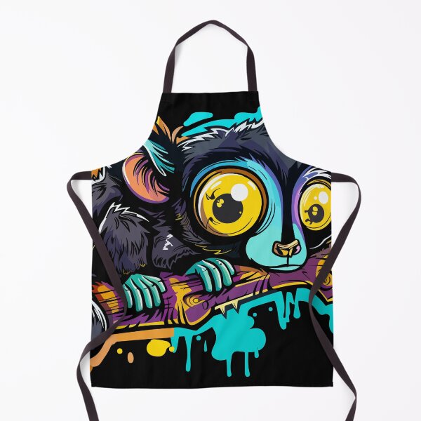 Item preview, Black lemur designed and sold by NerdyBerlin.