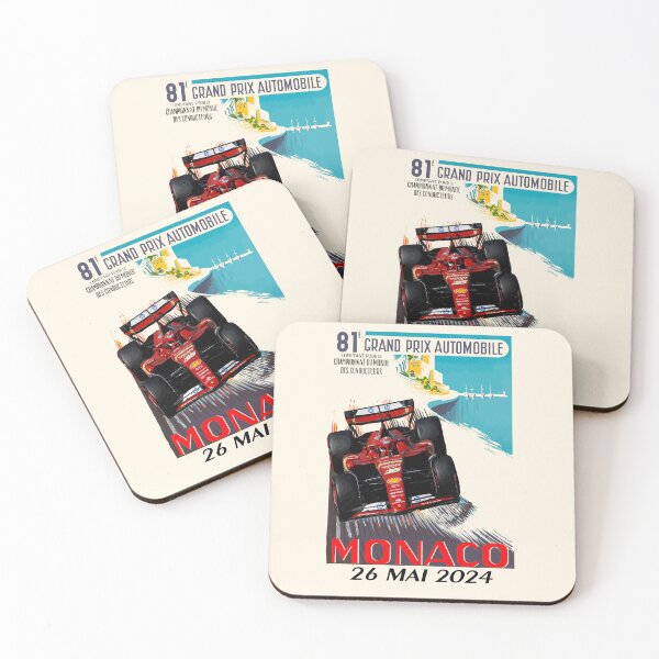 Item preview, Grand Prix Monaco 2024 Charles Leclerc designed and sold by Speedbirddesign.