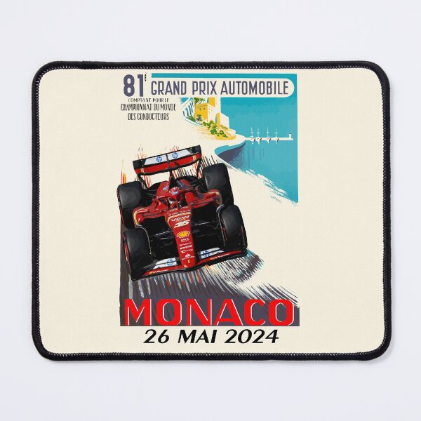 Item preview, Grand Prix Monaco 2024 Charles Leclerc designed and sold by Speedbirddesign.