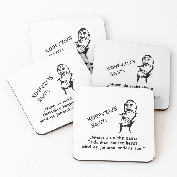 Item preview, Confucius says: If you do not control your thoughts designed and sold by ARTmanhART.