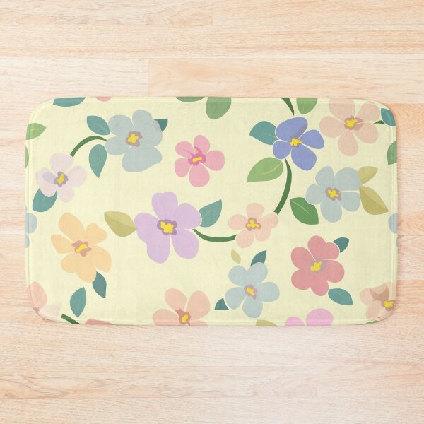 Item preview, Flowers on yellow designed and sold by Parn Promsuwan.