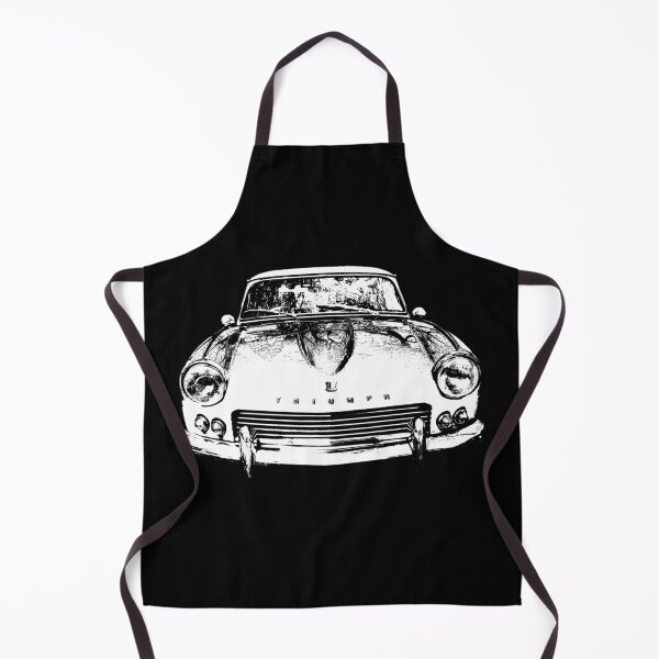 Item preview, Triumph GT6 1960s British classic car block white designed and sold by soitwouldseem.