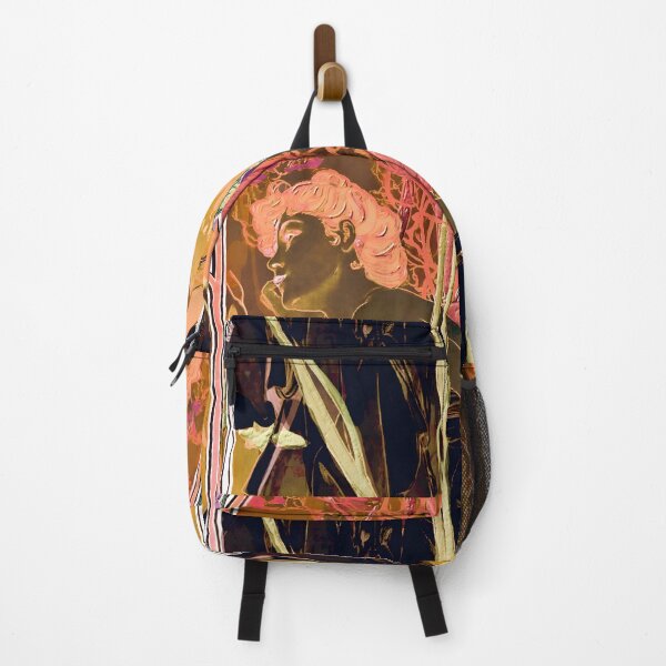Item preview, Fresh faces. Dark coral forest lady (Alphonse Mucha) designed and sold by bekki smith.