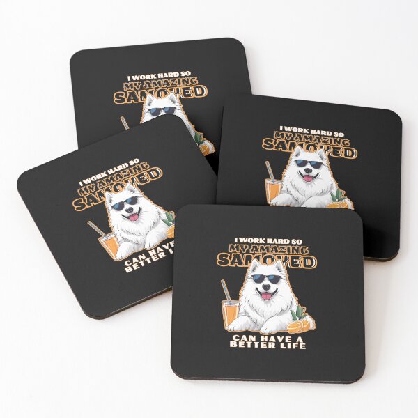 Item preview, Samoyed Dog Lovers "I work hard so my amazing german spitz dog can have a better life" designed and sold by GoodyPaws.
