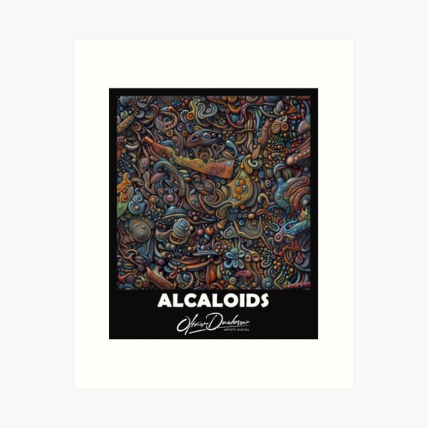 Aperçu de l'œuvre Alcaloids 104 créée et vendue par olivier duchossoir.