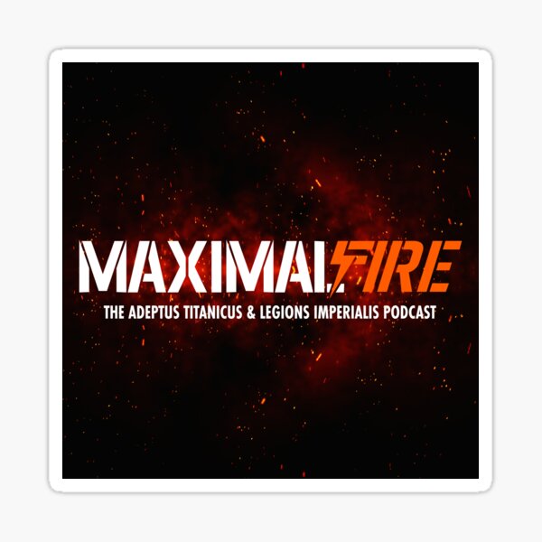 Maximal Fire podcast logo Sticker
