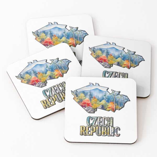 Item preview, Czech Republic watercolor map designed and sold by Motivburg.