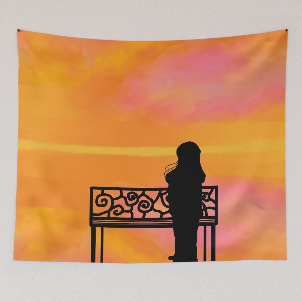 Item preview, The Waiting Bench at the Edge of Dreams designed and sold by JaygiesDesign.