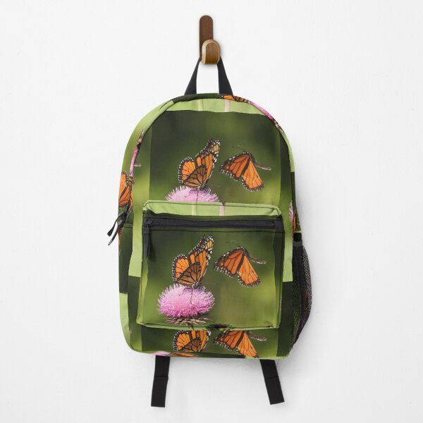 Item preview, Monarch Butterflies on thistle flower designed and sold by Jenny Dyer.