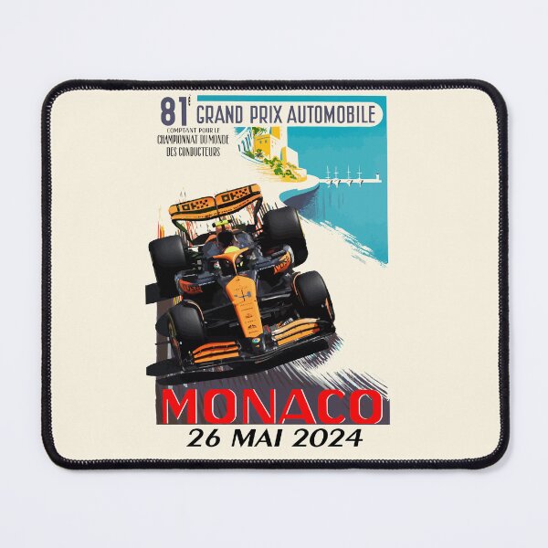 Item preview, Grand Prix Monaco 2024 Lando Mclaren designed and sold by Speedbirddesign.