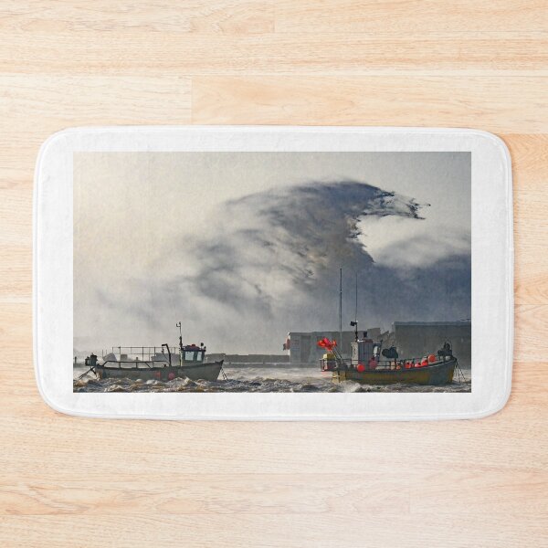 Item preview, Lyme Regis Hit by Storm Eunice designed and sold by SWEEPER.