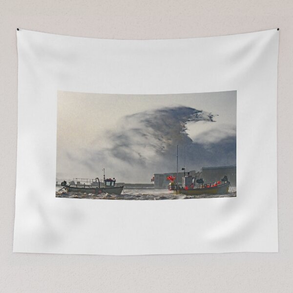 Item preview, Lyme Regis Hit by Storm Eunice designed and sold by SWEEPER.