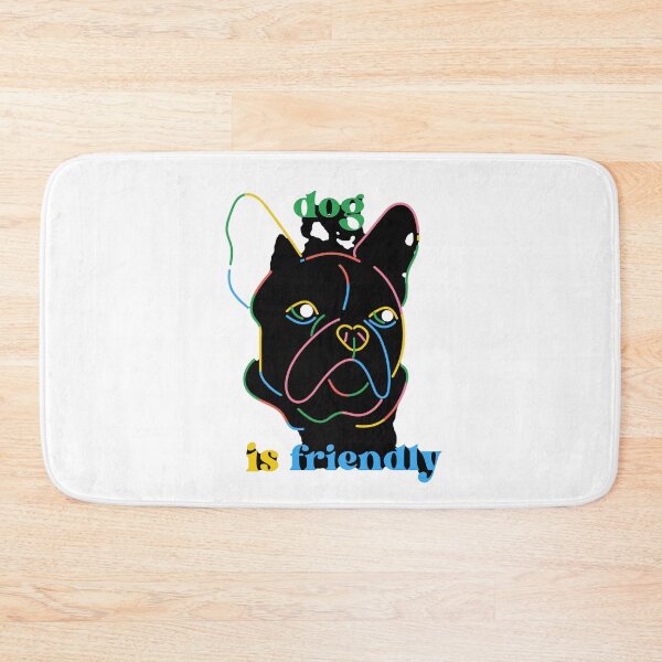 Item preview, beautiful colorful dog designed and sold by MarwaDesigne.