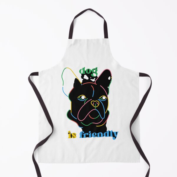 Item preview, beautiful colorful dog designed and sold by MarwaDesigne.