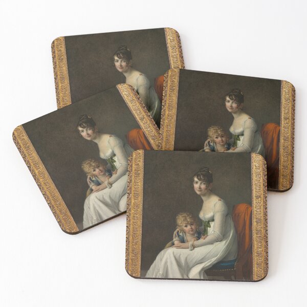 Item preview,  Jeanne Egle Mourgue and her son Eugene -  Marie Guillelmine Benoist designed and sold by Vintage Designs +.