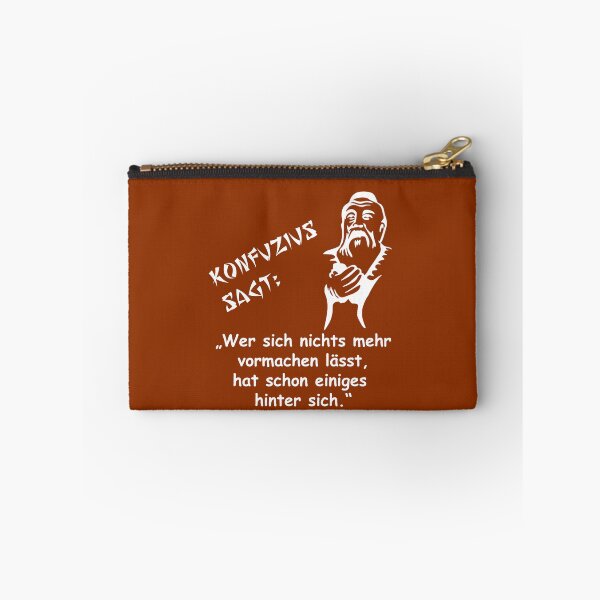 Item preview, Confucius says: He who no longer allows himself to be fooled... designed and sold by ARTmanhART.