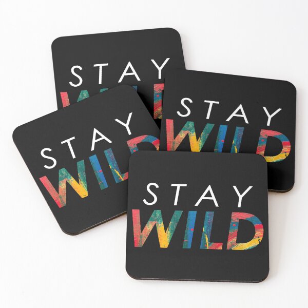 Item preview, Stay Wild Ben Azelart designed and sold by Tessa Art.