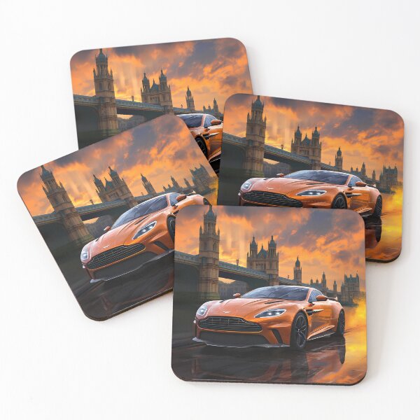 Item preview, Orange Aston Martin DB11 AMR In Great Britain designed and sold by RevUpDesign.