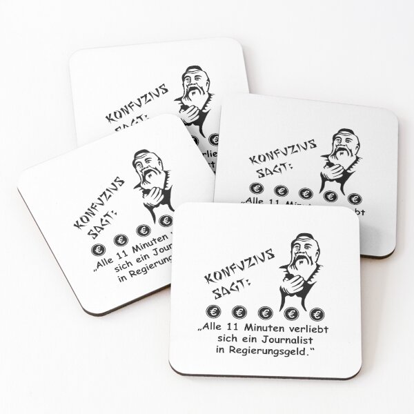 Item preview, Confucius says: Every 11 minutes a journalist falls in love designed and sold by ARTmanhART.