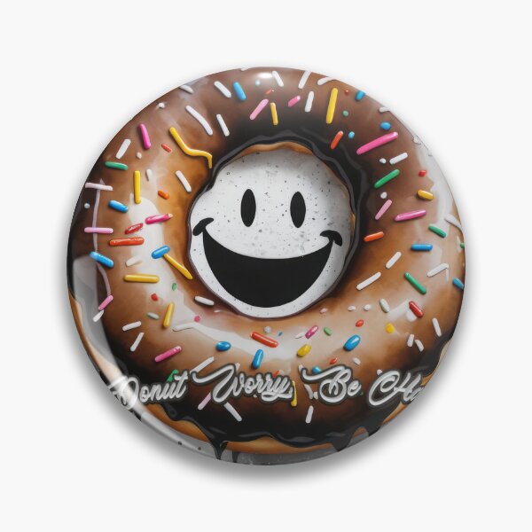 Item preview, Sprinkled Smiles: Donut Worry, Be Happy designed and sold by PepeVader.