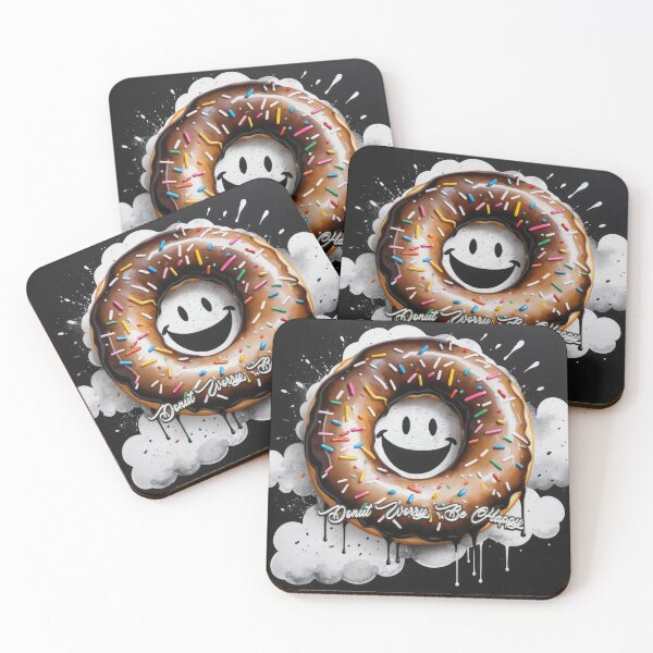 Item preview, Sprinkled Smiles: Donut Worry, Be Happy designed and sold by PepeVader.