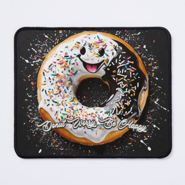 Item preview, Chocolate Joy: Donut Worry, Be Happy designed and sold by PepeVader.