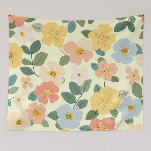 Item preview, Colorful flowers designed and sold by Parn Promsuwan.