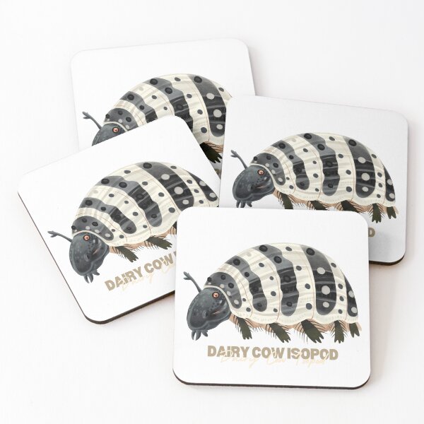 Item preview,  Dairy Cow Isopod Cute designed and sold by BanFahSai.