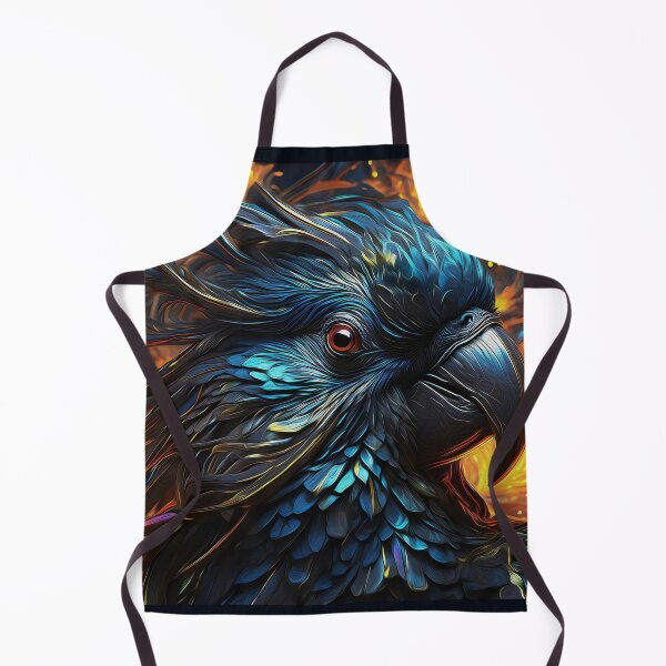 Item preview, Glossy Black Cockatoo designed and sold by rainsdesigns.