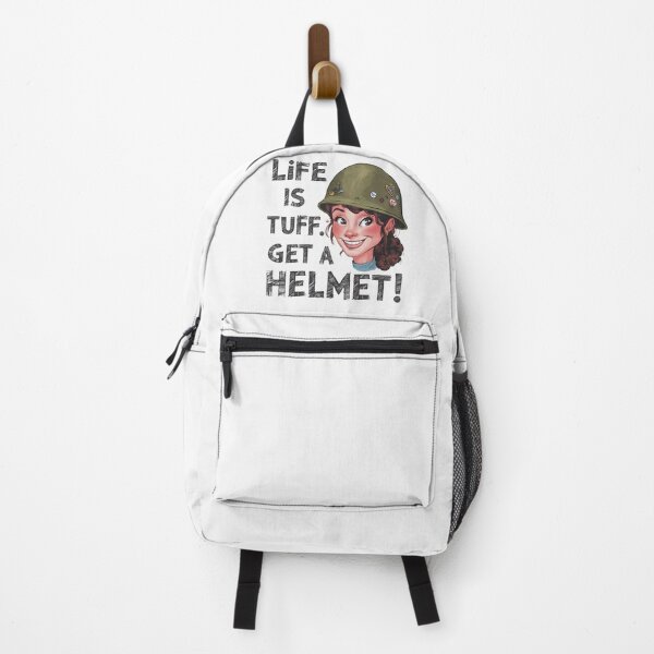 Item preview, Tough Woman, Life Is Tough, Wear A Helmet designed and sold by PlanetMarker.