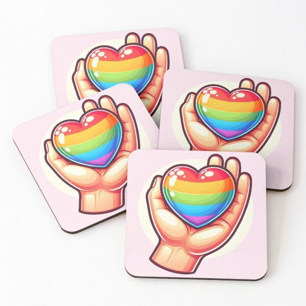 Item preview, Pride Heart in Hand designed and sold by Prideful-Prints.
