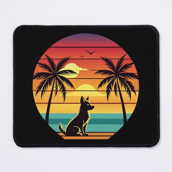 Item preview, sunset dog designed and sold by jkrphoto.