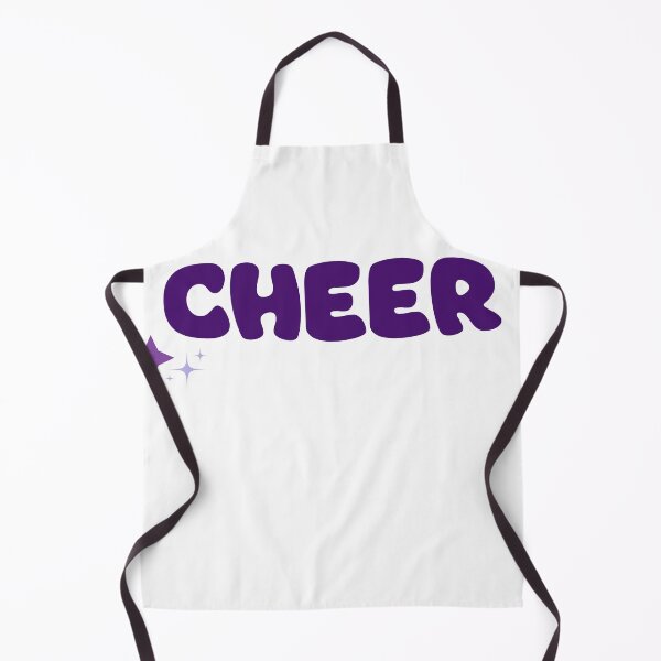 Item preview, Cheer Sticker with Sparkle and Purple designed and sold by smellbellart3.