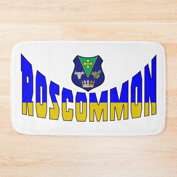 Item preview, ROSCOMMON - OFFICIAL CREST designed and sold by CathalDevlin.