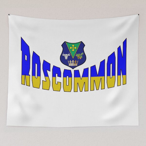 Item preview, ROSCOMMON - OFFICIAL CREST designed and sold by CathalDevlin.