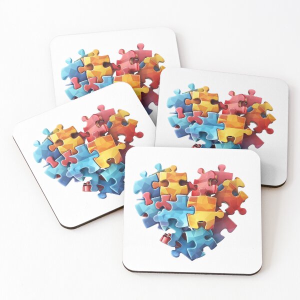 Item preview,  Autism Heart. Autism Heart, Autism heart circuit, Puzzle awareness stickers designed and sold by Anastasiia Yurevych.