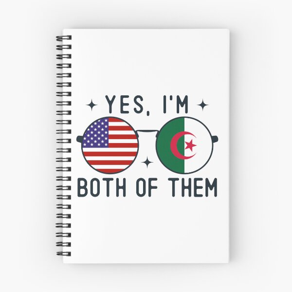 Item preview, Yes I'm Both Of Them American Algerian designed and sold by OX-tright.