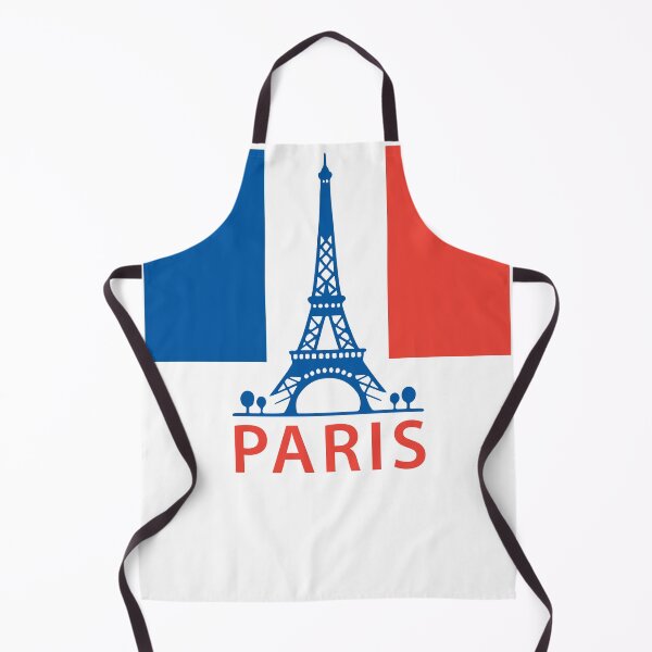 Item preview, Paris Eiffel Tower and French Flag designed and sold by AntiqueImages.