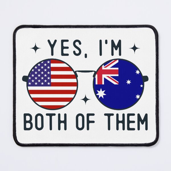 Item preview, Yes I'm Both Of Them American Australian designed and sold by OX-tright.
