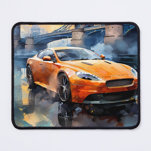Item preview, London Bridge Sunset Orange Aston Martin DB9  designed and sold by RevUpDesign.