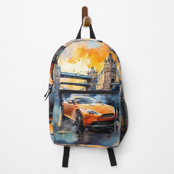 Item preview, London Bridge Sunset Orange Aston Martin DB9  designed and sold by RevUpDesign.