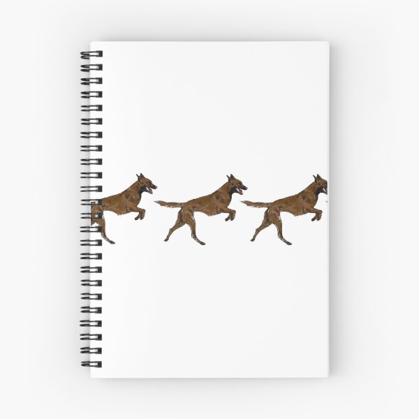 Item preview, Malinois running designed and sold by MyArtistry.