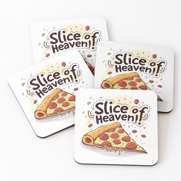 Item preview, Delicious Slice of Pepperoni Pizza with Fun Text designed and sold by kjon88.