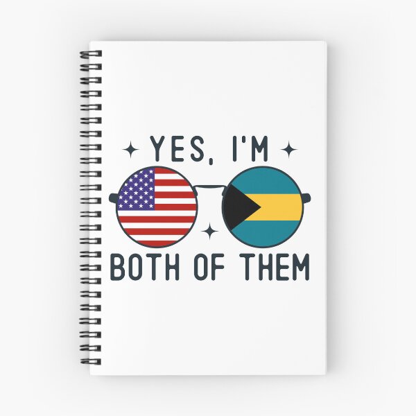 Item preview, Yes I'm Both Of Them American Bahamian designed and sold by OX-tright.